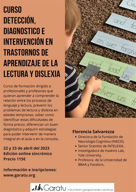 Garatu Curso De Detecci N Diagnostico E Intervenci N En Trastornos De