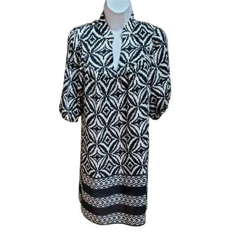 Banana Republic Dresses Banana Republic Black White Womens Semi