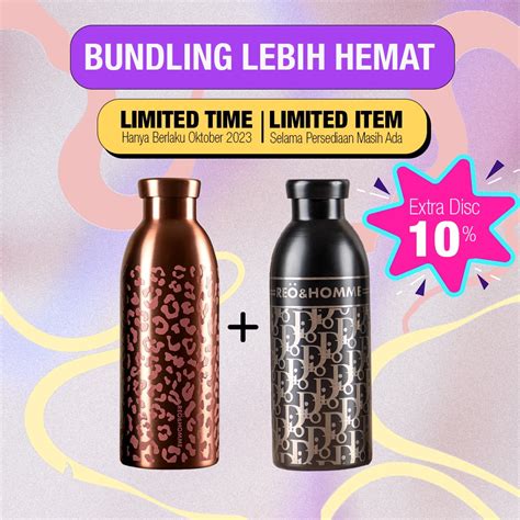 Jual Reo Homme Botol Minum Stainless Design Motif Leopard Viral