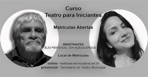 Curso De Teatro Para Iniciantes Em Campina Grande Sympla