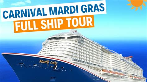 Full Ship Tour Of The Carnival Mardi Gras YouTube