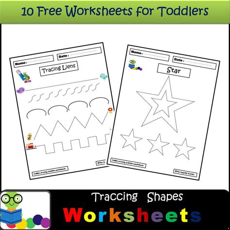 tracing shapes worsheets | Made By Teachers