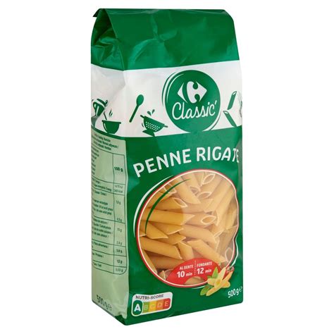 Carrefour Classic Penne Rigate 500 G Carrefour Site