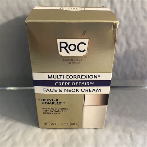 Roc Multi Correxion Crepe Repair Face Neck Anti Aging Cream Oz