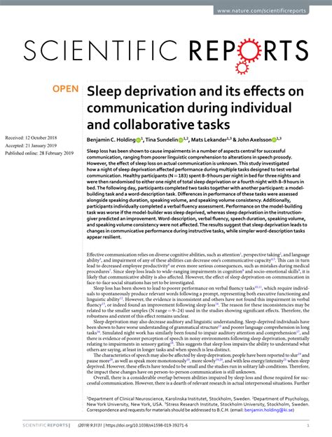 💄 Informative Speech On Sleep Deprivation Sleep Deprivation Persuasive