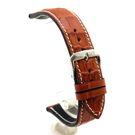 Rios Connoisseur Cognac Brown Watch Strap Mm Mm Mm Or Mm