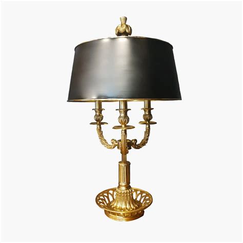 Table Lamp Bouillotte Ombres Et Facettes Bronze Original Design