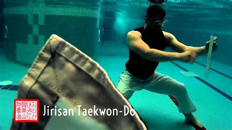 Underwater Fighting Techniques And Breaking Sujong Taekwon Do Youtube