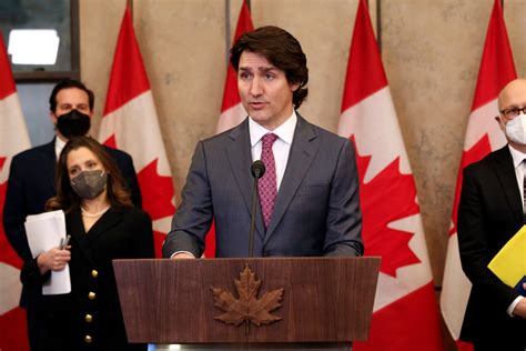 Trudeau invoca ley de emergencias para frenar protestas en Canadá