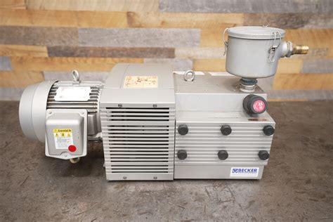 Becker Rotary Vane Vacuum Pump Kvt Kw Hp Degree