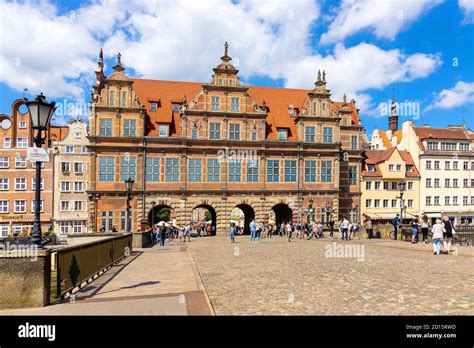 Gdansk Pomerania Poland Dutch Style Historic Green