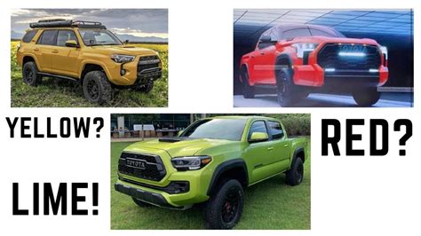 Toyota Tacoma Electric Lime