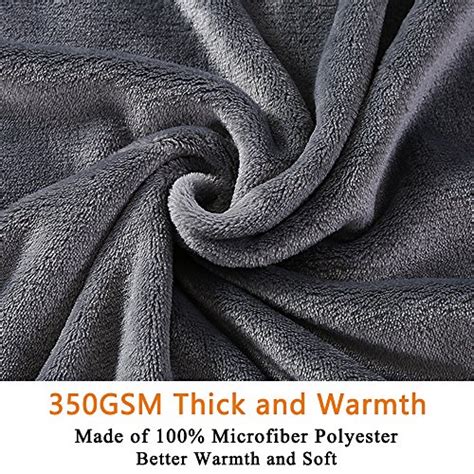 Soft Queen Size Blanket For Fall Winter Spring All Season 350gsm