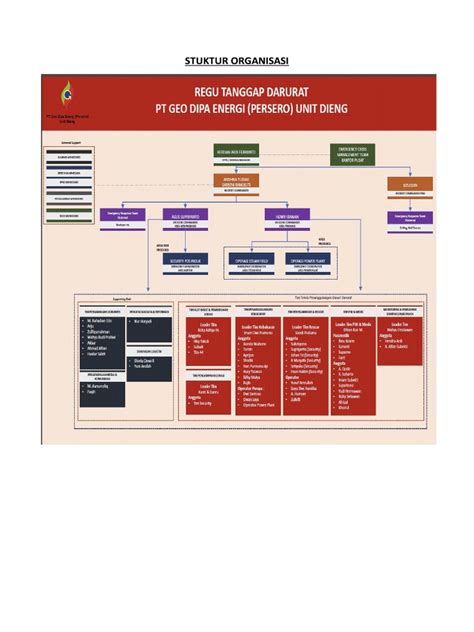 Struktur Organisasi Keadaan Darurat Pdf