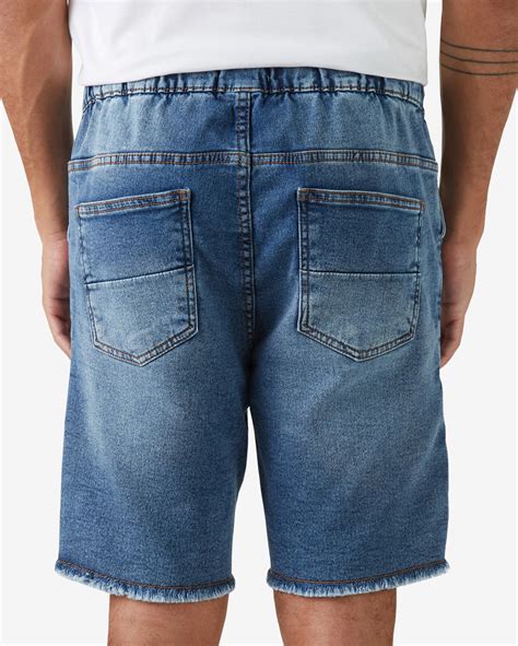 Riachuelo Bermuda Jeans Masculina El Stico Denim M Dio