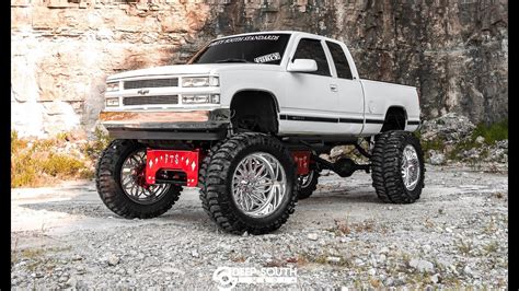 18 Lifted Chevy On 44 Boggers YouTube