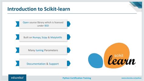 Ppt Scikit Learn Tutorial Machine Learning With Python Python For Data Science Training