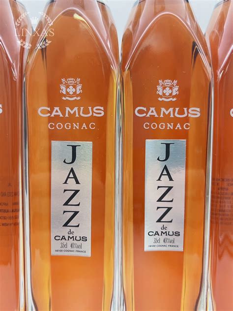 1円〜 未開栓 Camus カミュ Jazz コニャック ブランデー 6本セット まとめ売り 400ml 35 箱付き Br1494カミュ