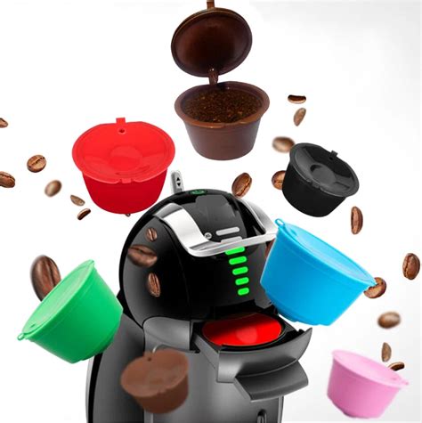 Vezes Dolce Gusto C Psula De Caf C Psula De Pl Stico Recarreg Veis