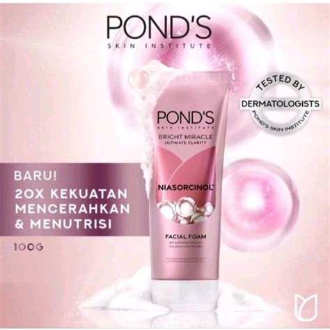 Jual Ponds White Beauty Facial Foam 100gr Kemasan Baru Shopee Indonesia