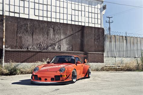 1995 Porsche 911 Widebody Kit Rwb Coupe Cars Wallpapers Hd