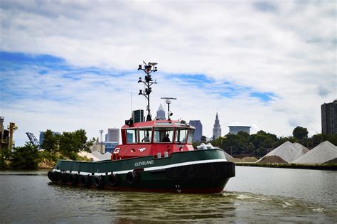 Tug CLEVELAND Named As A Significant Boat Of 2017 By WorkBoat The