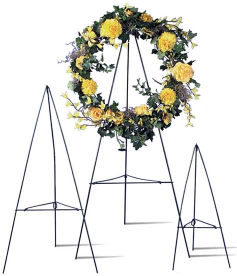 Green Wire Easel Free Usa Shipping Tripod Stand Wreath Funeral