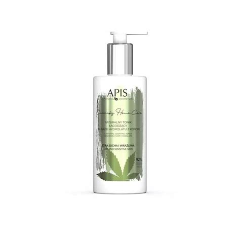 APIS CANNABIS HOME CARE TONIK DO TWARZY 300ML ŁAGODZĄCY