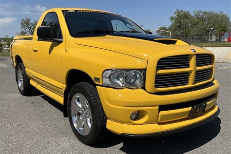 No Reserve 5k Mile 2004 Dodge Ram 1500 Slt Rumble Bee 4x4 For Sale On Bat Auctions Sold For