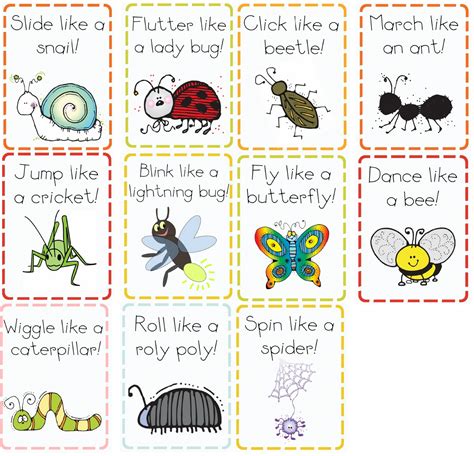 Free Printable Insect Activities