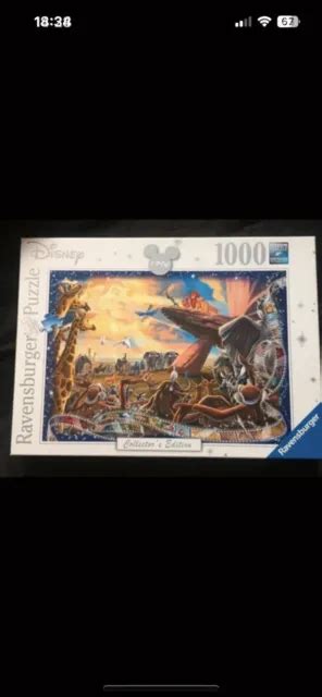 RAVENSBURGER DISNEY COLLECTORS The Lion King 1000 Piece Jigsaw Puzzle