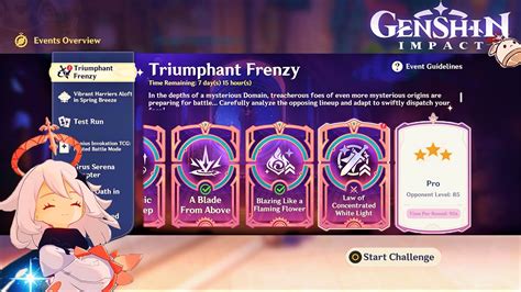 Stage Iv Triumphant Frenzy Genshin Impact Youtube