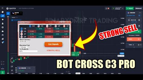 Quotex ROBOT Cross Signal C3 Pro Strong Sell YouTube