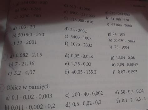 Matematyka Klasa 6 Podrecznik Strona 129 Zad 1 Poziom C D Przyklady A