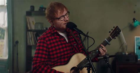 Ed Sheeran S How Would You Feel Paean Music Video Popsugar Entertainment