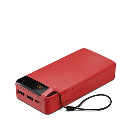 20 000 Mah Power Bank Red Cygnett Uk