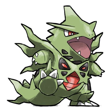 Chibi Mega Tyranitar By Blacknirrow On Deviantart