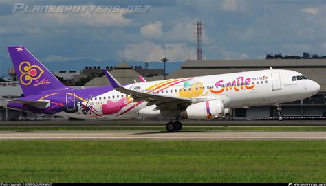 HS TXQ Thai Smile Airbus A320 232 WL Photo By SOMPOL JUNLAMART ID