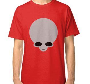 Alien Grey By Wickedcartoons Redbubble Classic T Shirts Tshirt