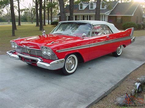 1958 Plymouth Belvedere Convertible 350 Golden Commando Dual Quad