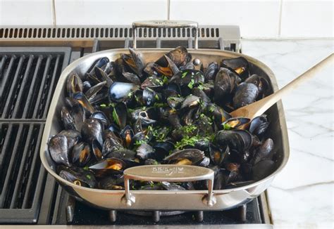 Oven Steamed Mussels With Garlic And White Wine Once Upon A Chef