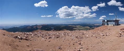 Pikes Peak Panorama From The Top 4 Panoramic View From T Flickr