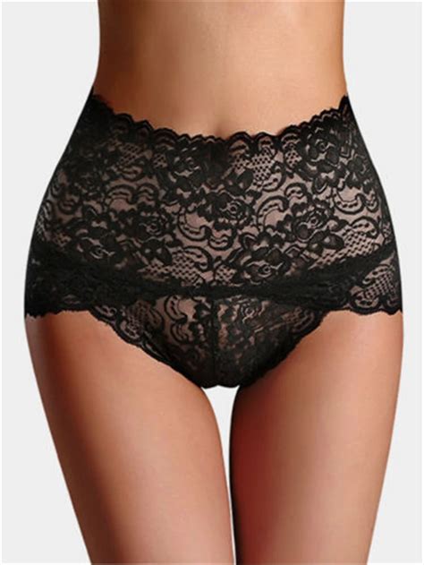 Culotte Sexy En Dentelle Grande Taille Pour Femmes Sous V Tement De