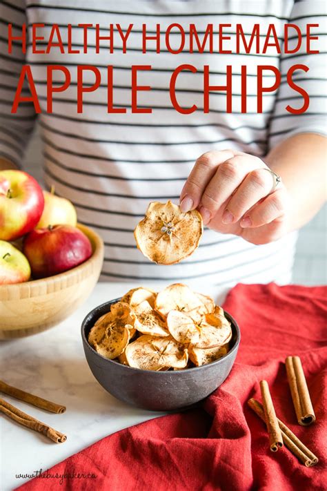 Homemade Apple Chips Recipes The Busy Baker