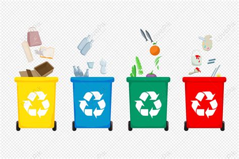 Garbage Classification Png Transparent And Clipart Image For Free Hot