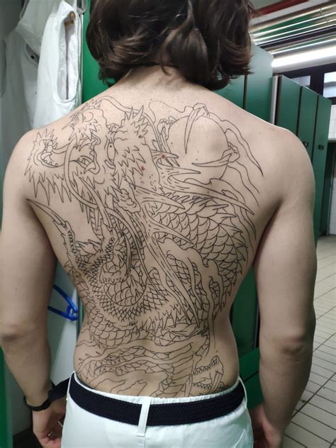 My Yakuza tattoo WIP : r/yakuzagames