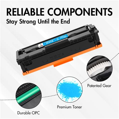 CF411A HP 410A Cyan Toner Cartridge Replacement