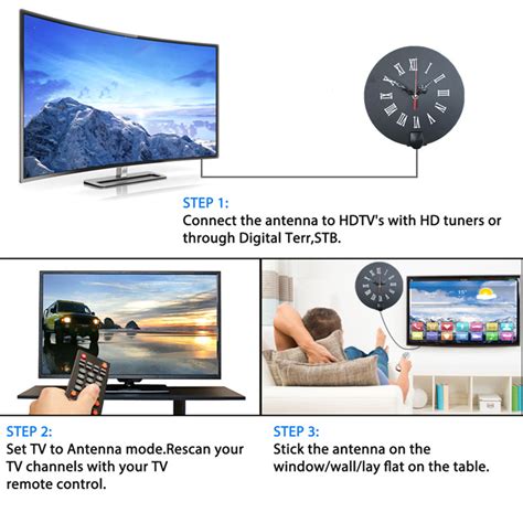 Активная ТВ антенна для Т2 HDTV DVB-T с питанием по USB, усилитель 39 ...