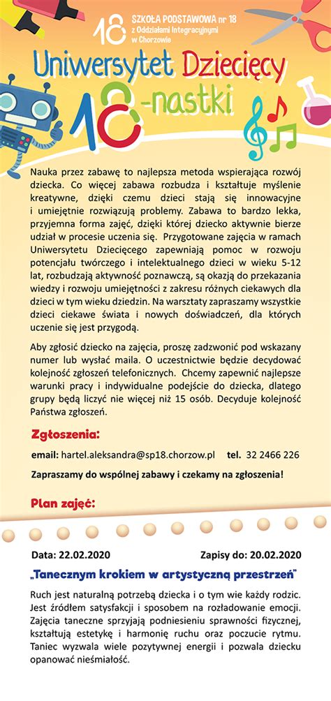 Szkoła Podstawowa nr 18 w Chorzowie z Oddziałami Integracyjnymi