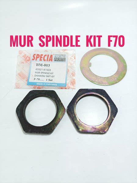 Jual Mur Spindle Kit Daihatsu Taft GT F70 Mur As Roda Depan Taft F 70